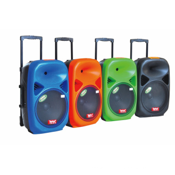 15 polegadas Portable Trolley Speakers com Bluetooth F28